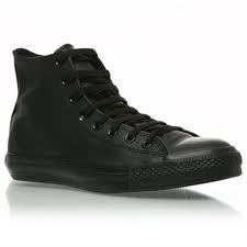 Converse AllStar Montante Cuir Noir Collection 2010